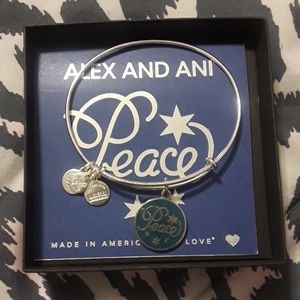 Alex and ani peace bangle
